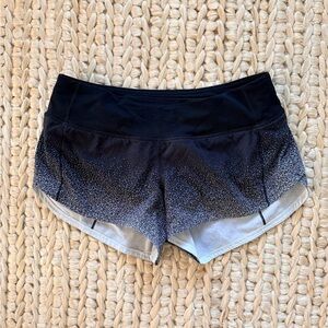Lululemon Speed Up 2.5 inch shorts